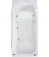 Ванна Roca Malibu 170x70 (без ручек) с гидромассажем