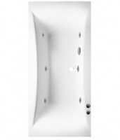 Ванна Alpen Luna 190x90 с гидромассажем