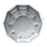 Банный чан 10 граней под самоотделку